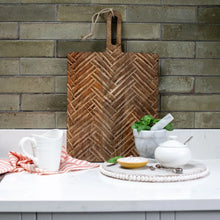 Load image into Gallery viewer, Grasse, Large Decorative Chopping Board, Featuring Intricate Carved Design