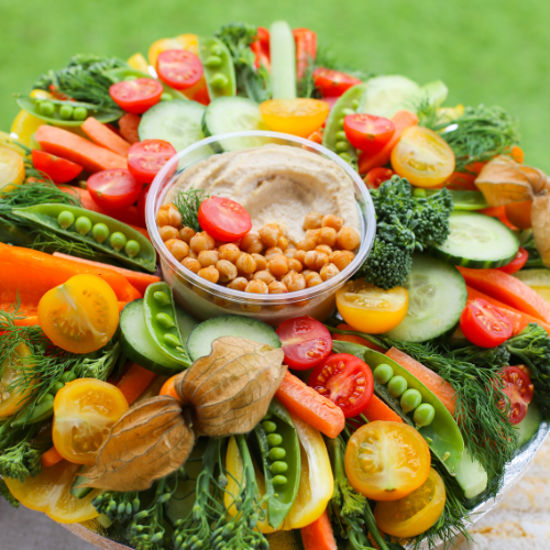 Vegetable Dipping Platter