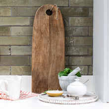 Load image into Gallery viewer, Gordes - Round Edged, Oiled, Wooden Serving Board
