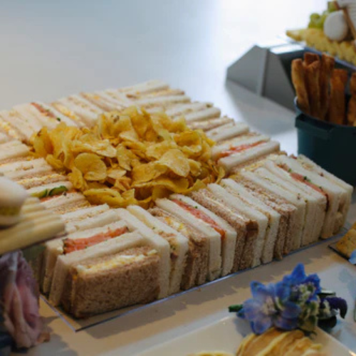 Mixed Sandwich & Crisp Platter