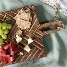 Load image into Gallery viewer, Grasse, Small, Decorative Chopping Board, Featuring Intricate Carved Design
