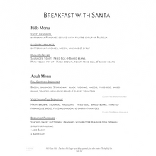 Load image into Gallery viewer, SOLD OUT Breakfast with Santa Saturday 23rd December 2023 at 10am
