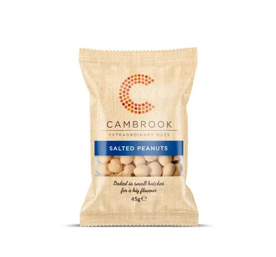 Cambrook - Baked & Salted Peanuts 45g