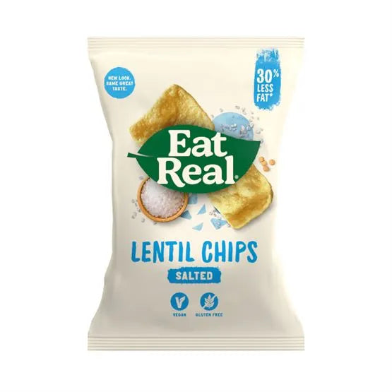 Eat Real - GF Lentil Sea Salt 113g