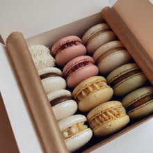 Load image into Gallery viewer, VALENTINES PLATTER - Box of Almond Sweet Boutique Macarons
