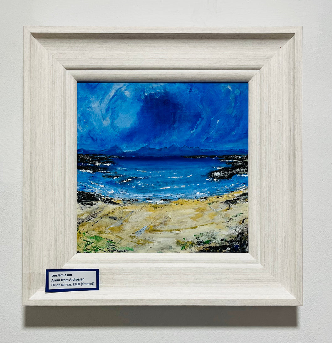 Arran Arom Ardrossan - oil on canvas (framed original)