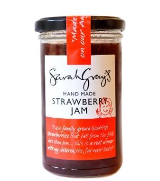 Sarah Grays Strawberry Jam 300g