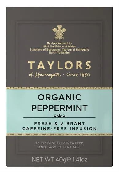 Taylors - Organic Peppermint Tea Bags 20 Bags
