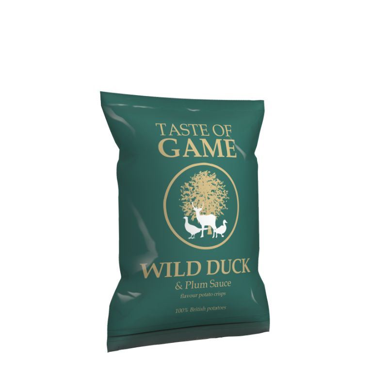 Taste of Game Wild Duck & Plum Sauce Crisps 150g