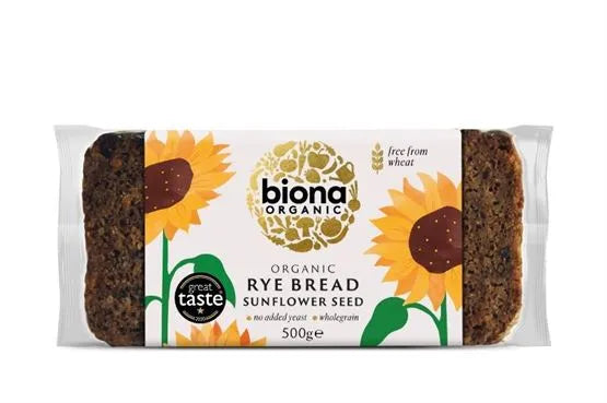 Biona Organic- Rye Sunflower Seed Bread 500g